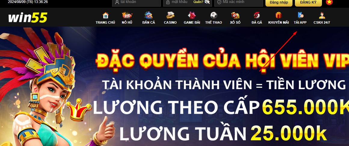 Nhà cái Tải app Win55 với những ưu điểm cực kỳ nổi trội